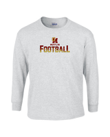 Governor Mifflin HS Football Splatter - Cotton Longsleeve