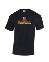 Governor Mifflin HS Football Splatter - Cotton T-Shirt