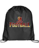 Governor Mifflin HS Football Splatter - Drawstring Bag
