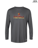 Governor Mifflin HS Football Splatter - Mens Oakley Longsleeve