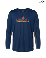 Governor Mifflin HS Football Splatter - Mens Oakley Longsleeve