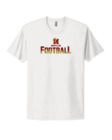 Governor Mifflin HS Football Splatter - Mens Select Cotton T-Shirt