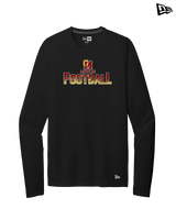 Governor Mifflin HS Football Splatter - New Era Performance Long Sleeve