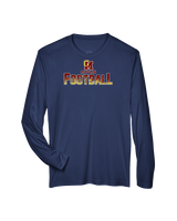 Governor Mifflin HS Football Splatter - Performance Longsleeve