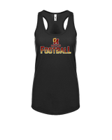 Governor Mifflin HS Football Splatter - Womens Tank Top