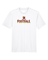 Governor Mifflin HS Football Splatter - Youth Performance Shirt