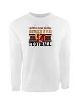 Governor Mifflin HS Football Stamp - Crewneck Sweatshirt