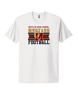 Governor Mifflin HS Football Stamp - Mens Select Cotton T-Shirt