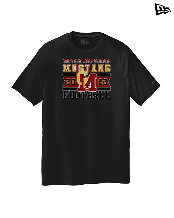 Governor Mifflin HS Football Stamp - New Era Performance Shirt