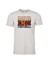 Governor Mifflin HS Football Stamp - Tri-Blend Shirt
