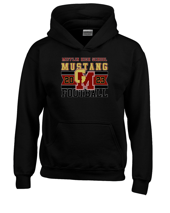 Governor Mifflin HS Football Stamp - Youth Hoodie