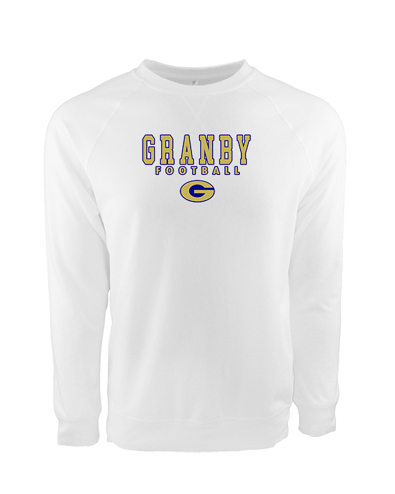 Granby HS Football Block - Crewneck Sweatshirt