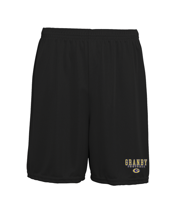 Granby HS Football Block - Mens 7inch Training Shorts