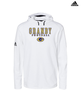 Granby HS Football Block - Mens Adidas Hoodie