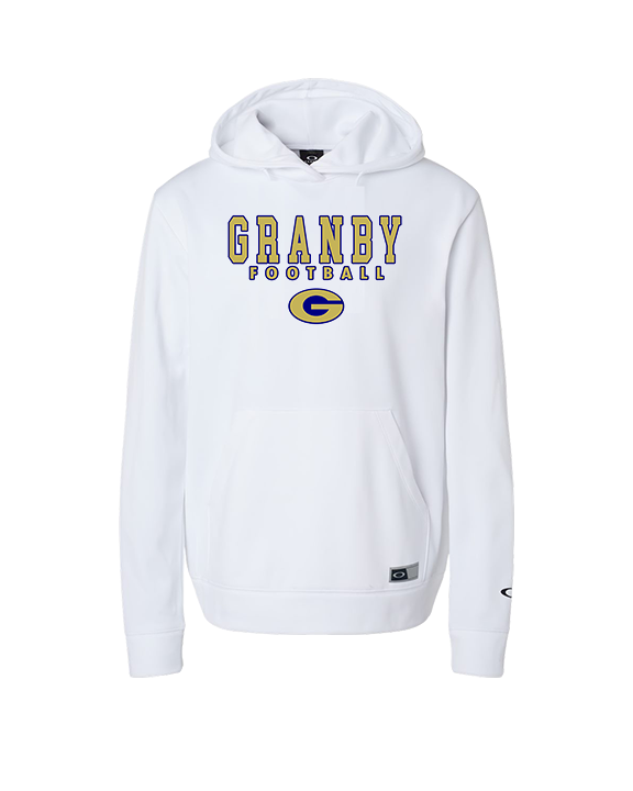 Granby HS Football Block - Oakley Performance Hoodie