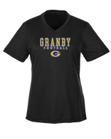 Granby HS Football Block - Womens Performance Shirt