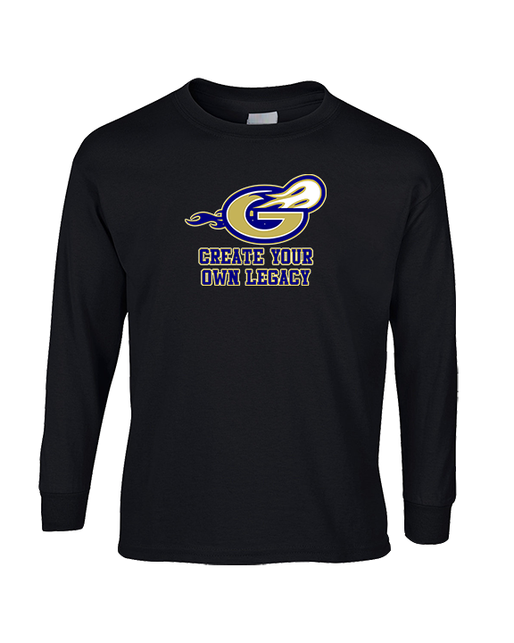 Granby HS Football Create Your Own Legacy - Cotton Longsleeve