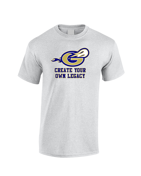 Granby HS Football Create Your Own Legacy - Cotton T-Shirt