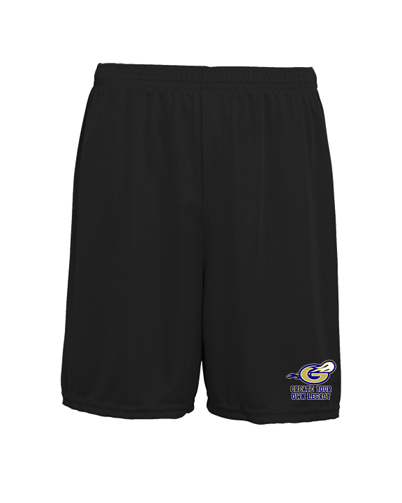 Granby HS Football Create Your Own Legacy - Mens 7inch Training Shorts