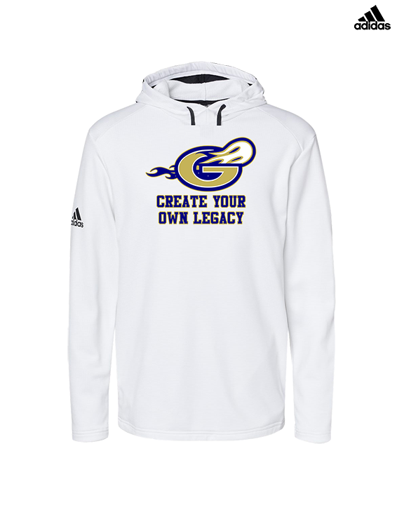 Granby HS Football Create Your Own Legacy - Mens Adidas Hoodie