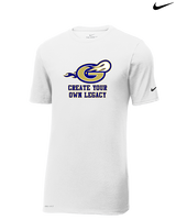 Granby HS Football Create Your Own Legacy - Mens Nike Cotton Poly Tee