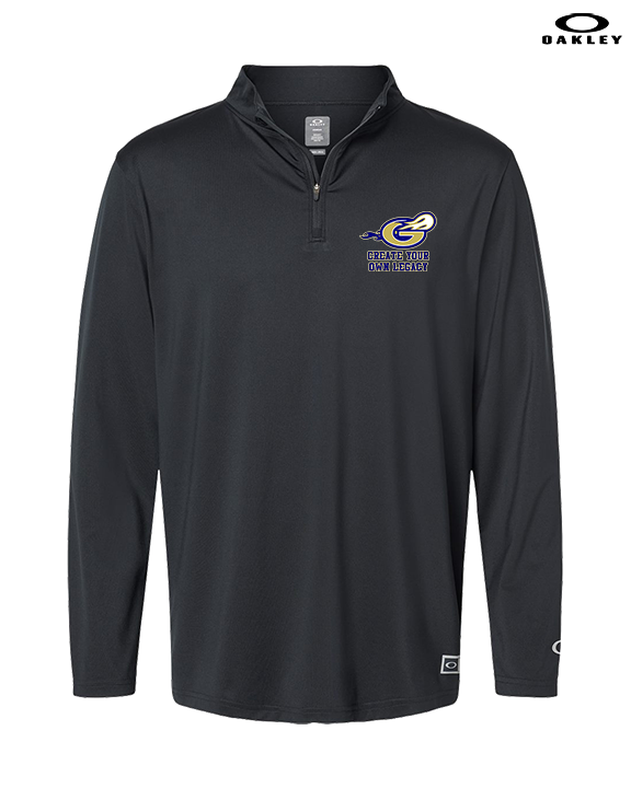Granby HS Football Create Your Own Legacy - Mens Oakley Quarter Zip