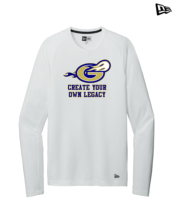 Granby HS Football Create Your Own Legacy - New Era Performance Long Sleeve