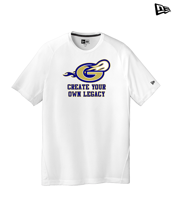 Granby HS Football Create Your Own Legacy - New Era Performance Shirt