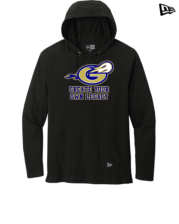 Granby HS Football Create Your Own Legacy - New Era Tri-Blend Hoodie