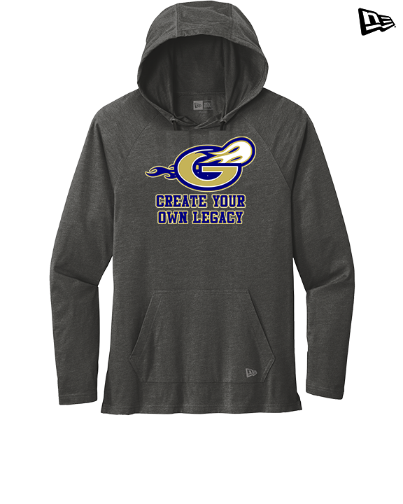 Granby HS Football Create Your Own Legacy - New Era Tri-Blend Hoodie