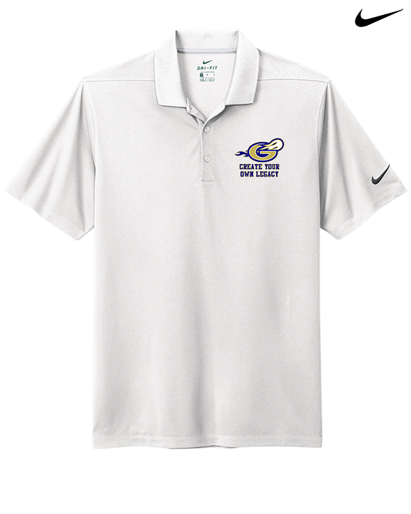 Granby HS Football Create Your Own Legacy - Nike Polo