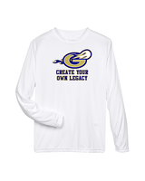 Granby HS Football Create Your Own Legacy - Performance Longsleeve