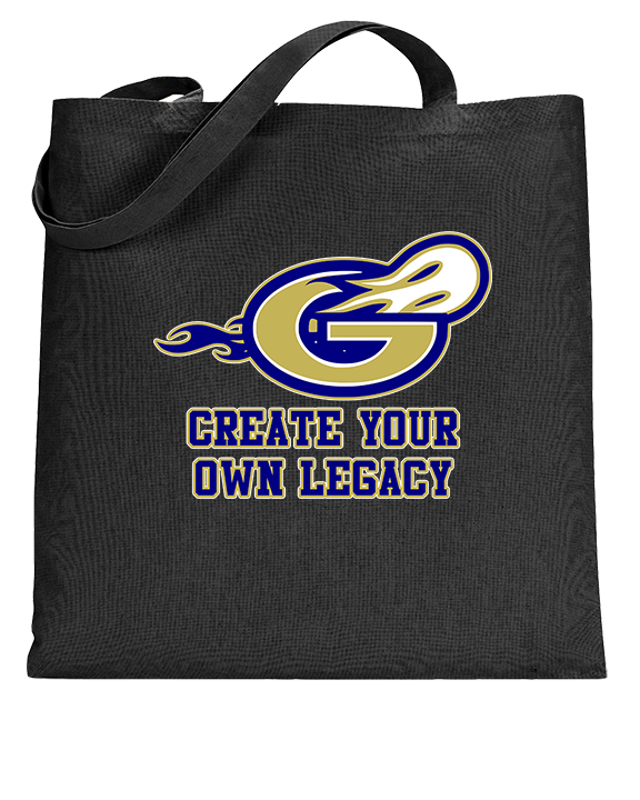 Granby HS Football Create Your Own Legacy - Tote