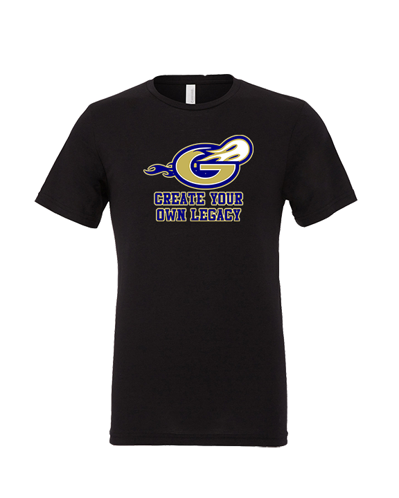 Granby HS Football Create Your Own Legacy - Tri-Blend Shirt
