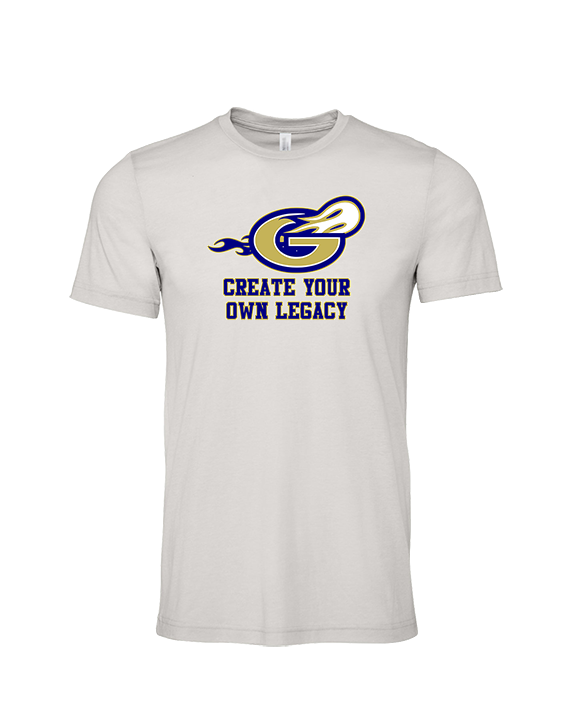 Granby HS Football Create Your Own Legacy - Tri-Blend Shirt