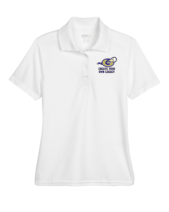 Granby HS Football Create Your Own Legacy - Womens Polo