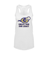 Granby HS Football Create Your Own Legacy - Womens Tank Top