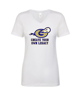 Granby HS Football Create Your Own Legacy - Womens Vneck