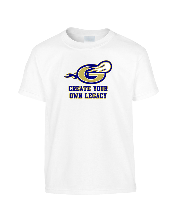 Granby HS Football Create Your Own Legacy - Youth Shirt