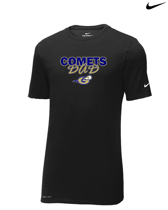 Granby HS Football Dad - Mens Nike Cotton Poly Tee