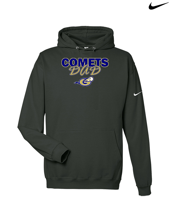 Granby HS Football Dad - Nike Club Fleece Hoodie