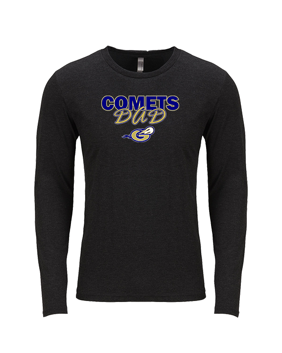 Granby HS Football Dad - Tri-Blend Long Sleeve