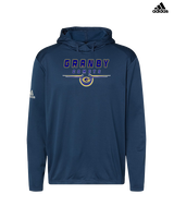 Granby HS Football Design - Mens Adidas Hoodie