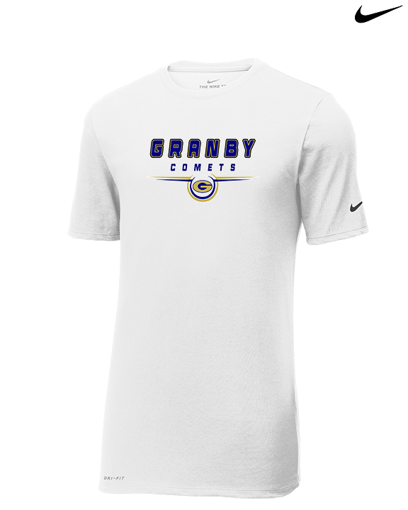 Granby HS Football Design - Mens Nike Cotton Poly Tee