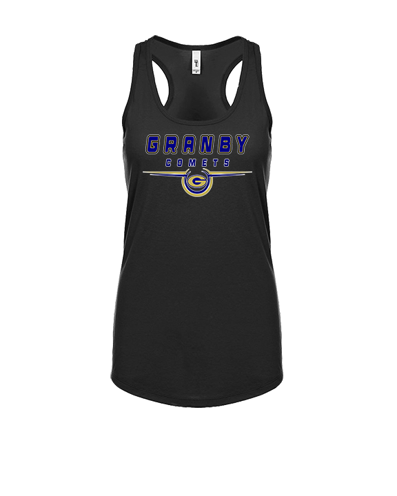 Granby HS Football Design - Womens Tank Top