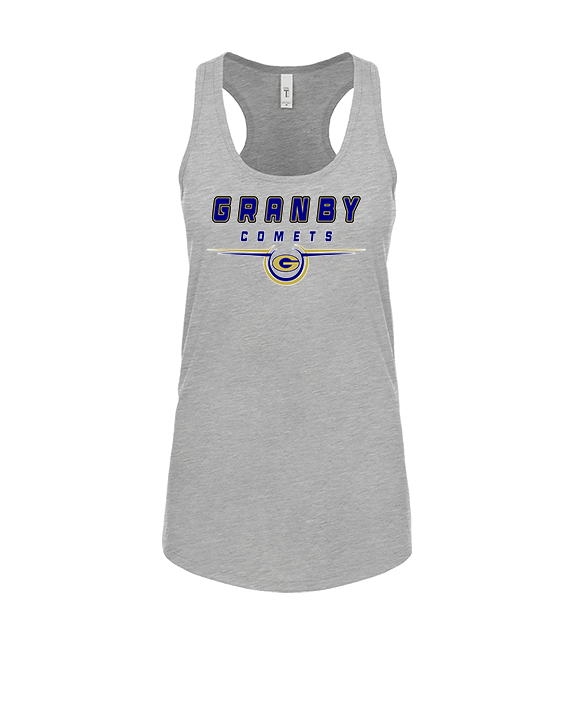 Granby HS Football Design - Womens Tank Top