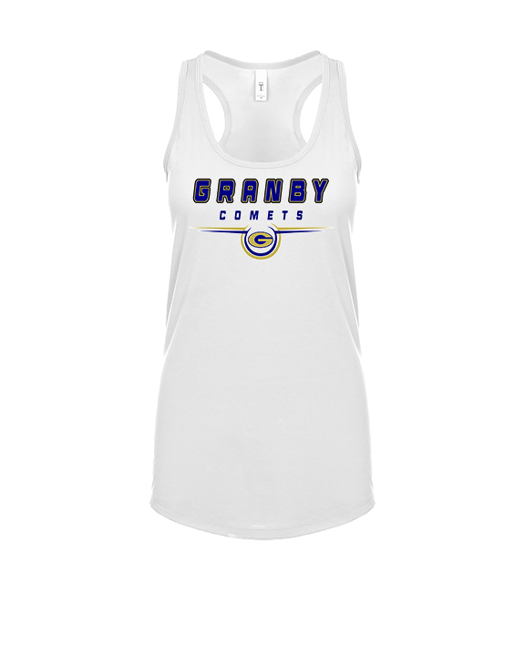 Granby HS Football Design - Womens Tank Top