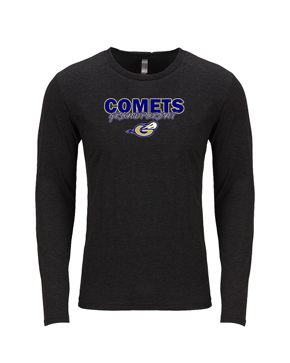 Granby HS Football Grandparent - Tri-Blend Long Sleeve