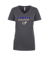 Granby HS Football Mom - Womens V-Neck