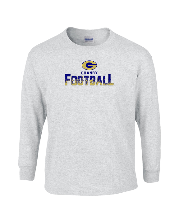 Granby HS Football Splatter - Cotton Longsleeve